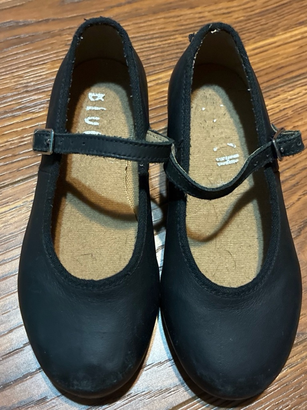 Bloch Black Girls' Mary Jane Ballet Flats